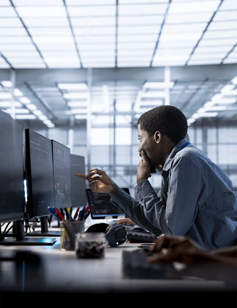 Équipe E-AM au travail