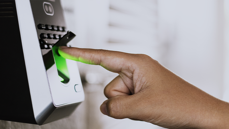 Contrôle d'accès biométrique